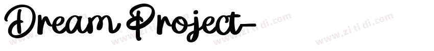 Dream Project字体转换